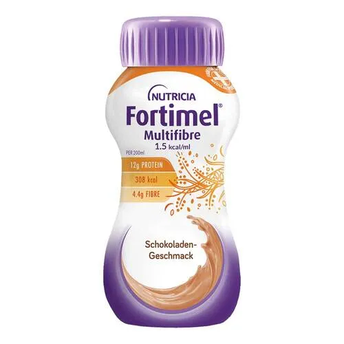 Fortimel Multifibre 1.5 kcal Schokoladengeschmack 6400 ml - Arzneimittel zur Unterstützung der Ernährung, reich an Ballaststoffen für eine optimale Verdauung.