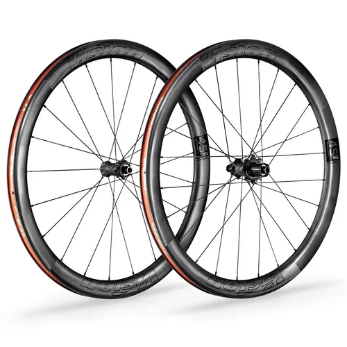 Paar Räder Metron 45 Sl Disc Centerlock Schlauchlos Ready Korsage Shimano 11v 52