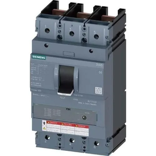 Siemens 3VA5325-0MU31-0AA0 Leistungsschalter - Steckverbinder Zubehör, 3-poliger Leistungsschalter mit 250A, ideal für sichere Stromverteilung und hutschienenmontage.