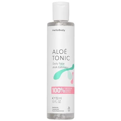 HelloBody ALOÉ TONIC Daily Face AHA Exfoliator Gesichtswasser 150 ml