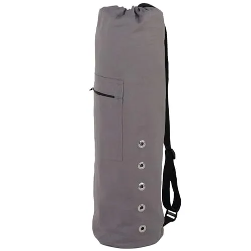 Bodhi Yogatasche Canvas Bag - Taschen für Yogamatten - strapazierfähige Yogamattentasche aus 100% Baumwolle, bietet Platz für verschiedene Matten und ist ideal für unterwegs.