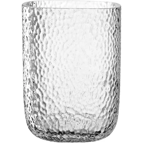 LEONARDO Windlicht Martello (21 cm) - Eleganter Kerzenständer - Kerzenständer aus hochwertigem Glas, ideal für stimmungsvolle Beleuchtung und dekorative Akzente in jedem Raum.