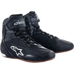 Alpinestars Faster 3 Motorradschuhe Herren (schwarz/dunkelgrau) Gr: 11=(44)