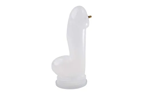 Fröhle SP010 Realistischer Peniszylinder XL, transparent 1er Pack(1 x 1 Stück)