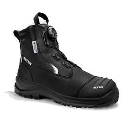 Feuerwehrstiefel "FRASER PRO BOA" - 46 - schwarz - Robuster Feuerwehrstiefel für Einsätze in schwierigen Bedingungen. Mit BOA® Fit System für schnelles An- und Ausziehen, hitzebeständigen Materialien und rutschhemmender Sohle – ideal für maximale Sicherheit und Komfort.