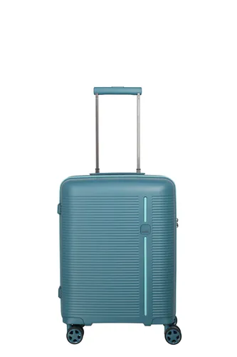 Travelite 4-Rad Handgepäck Koffer klein 37 Liter - Handgepäck: Ultraleichter Hartschalentrolley aus robustem Polypropylen mit TSA Kombinationsschloss, ideal für Flugreisen und mit 37 Litern Volumen.