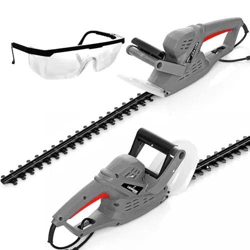 Lehmann ‎LGCAXHT4545E-1 Elektro-Heckenschere 450/45 - Heckenschneider mit 1500 W Motor, 45 cm Messerlänge und ergonomischem Griff für müheloses Schneiden von Hecken und Sträuchern.