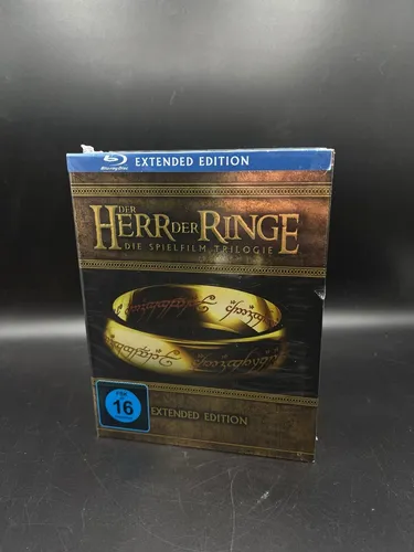 Der Herr der Ringe - Die Spielfilm Trilogie (Extended Edition) [Blu-ray] - Epische Fantasy-Trilogie, Extended Edition für ein unvergessliches Kinoerlebnis, freigegeben ab 16 Jahren.