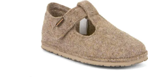 Froddo G1700378 Flexy Wooly Barefoot Halbschuhe Beige EU 35 - Bequeme Froddo G1700378 Flexy Wooly Barefoot Halbschuhe in Beige, ideal für Homewear. Mit Klettverschluss und weichem Wollmaterial bieten sie hohen Tragekomfort und extra Grip durch die Gummisohle.