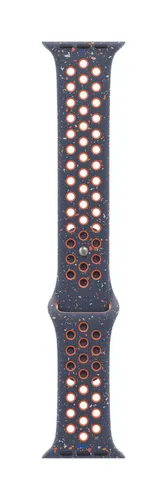 Apple Nike Sportarmband für Watch 42mm (blue flame) M/L - Apple Watch Zubehör: Hochwertiges Sportarmband für optimalen Tragekomfort beim Sport und im Alltag, speziell für die Apple Watch Series 10 42mm.