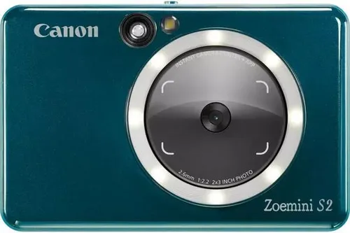 Canon Zoemini S2 Mini Sofortbildkamera + Fotodrucker - Tragbar, kabellos und ideal für kreative Fotodrucke unterwegs mit Bluetooth-Verbindung und 10 Blatt Zink Papier