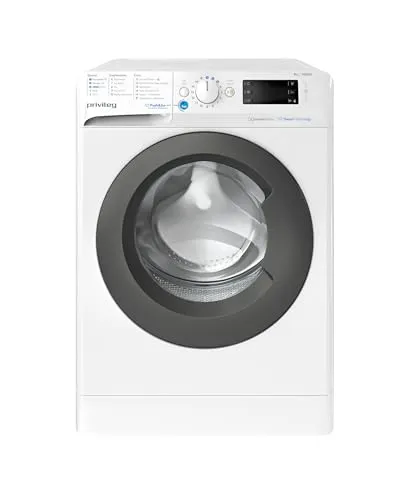Privileg Waschmaschine PWFV X 953 AA – 9 kg, 1400 U/min, Kurzprogramm - Waschmaschinen mit Inverter Motor, energieeffizienter A-Klasse, bietet Dampffunktion und Kurzprogramme für zeitsparendes Waschen.