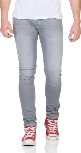 Diesel Jeans Herren Sleenker-X Skinny-Fit Hose Farbe: Grau R84H5 Größe: W34 L32