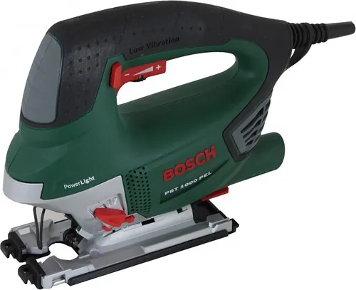 Bosch Home and Garden PST 1000 PEL - Pendelhubstichsäge mit Zubehör und Koffer, präzise Schnitte für Heimwerker und Profis