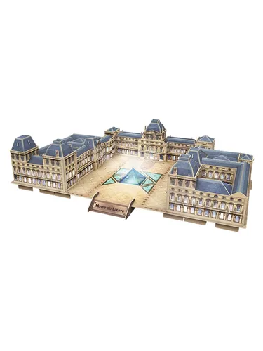 CUBIC FUN 3D-Puzzle Das Louvre LED 137 Teile