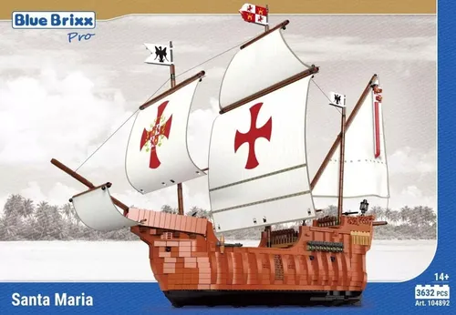 BlueBrixx PRO 104892 Santa Maria Segelschiff Schiff NEU OVP