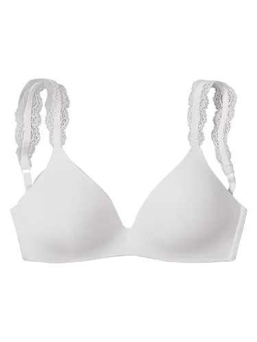 LASCANA Push-Up-BH Weiß, Größe 80C für Damen - Eleganter LASCANA Push-Up-BH in Weiß, Größe 80C für Damen. Verstellbare Träger und wattierte Cups sorgen für optimalen Halt und einen besonderen Look. Ideal für jeden Anlass.