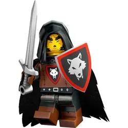 LEGO Serie 27: Wolfbändiger - Sammle die detailreiche Minifigur Wolfbändiger aus der LEGO Serie 27 (71048) für aufregende Abenteuer. Ideal für Kinder ab 5 Jahren und perfekt zum Ausstellen oder Spielen. Lieferumfang: 1x Minifigur mit Zubehör. Enthält verschluckbare Teile.