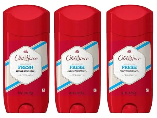 Old Spice Aluminiumfreies Deodorant für Männer – Frische Long Lasting Stick 3er-Pack - Deos mit 24h Geruchsschutz und geruchsbekämpfenden Inhaltsstoffen für langanhaltende Frische, ideal für aktive Männer.