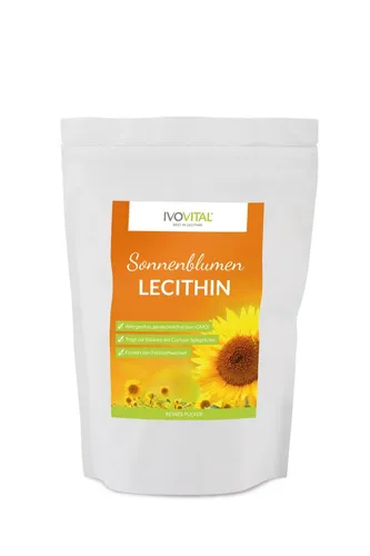 IVOVITAL®. Best in Lecithin Sonnenblumen Lecithin, Pulver Fest, 1 er 1 St., 300 g