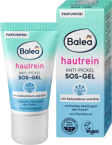 Balea Anti Pickel SOS-Gel Hautrein, 15 ml