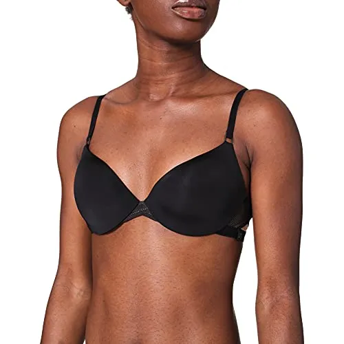 Sloggi Damen Halbschalen BH S Symmetry WHP, Schwarz (Black 0004), Gr. 80E