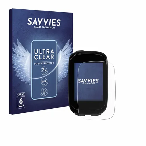 6x Folie für Decathlon Van Rysel GPS 500 Schutzfolie Displayschutz Display Klar