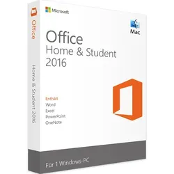 Microsoft Office 2016 Home and Student | Mac / Windows | Multilingual | ESD