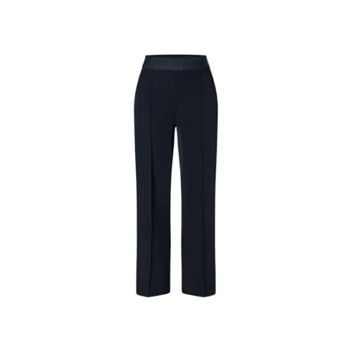 Damen Hose CAMERON 34/27 - Sportive Schlupfhose mit praktischem Gummibund, weitem Bein und eleganter Bügelfalte. Ideal für lässige Outfits und bietet hohen Tragekomfort.