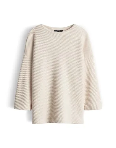 someday Sweatshirt - Bequemes Sweatshirt mit lockerer Passform und 3/4 Arm. Ideal für entspannte Tage, gefertigt aus weicher, elastischer Sweatware für optimalen Tragekomfort.