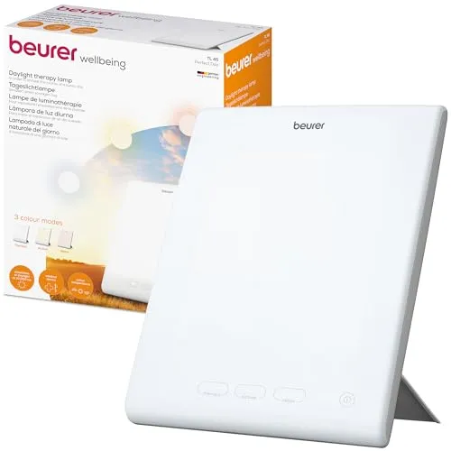 Beurer TL 45 Perfect Day - Lichttherapielampe mit 10000 lx, fördert das Wohlbefinden und hilft bei saisonalen Stimmungsschwankungen