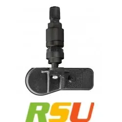 EvoSensor Multi 4 schwarz (Multiprotokoll-Sensor 433MHz Metall-Ventil clamp-in)