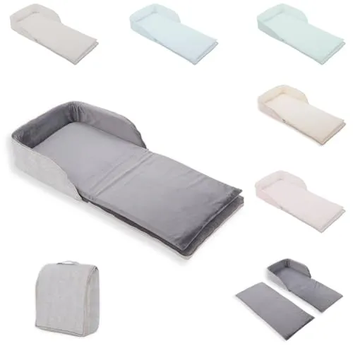 Kikkaboo tragbares Babybett 2 in 1 Rucksack - Betten: Tragbares Babybett und Rucksack in einem, mit atmungsaktiver Matratze und verstellbaren Gurten – ideal für unterwegs und als Wickelplatz.
