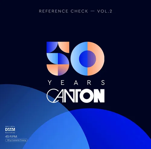 Canton LP Reference Check Vol. 2 - Doppel-LP - Audiophile 180g Virgin Vinyl, DMM / 45 RPM, inklusive Mediabook für ein hochwertiges Klangerlebnis. Ideal für Musikliebhaber und Sammler.