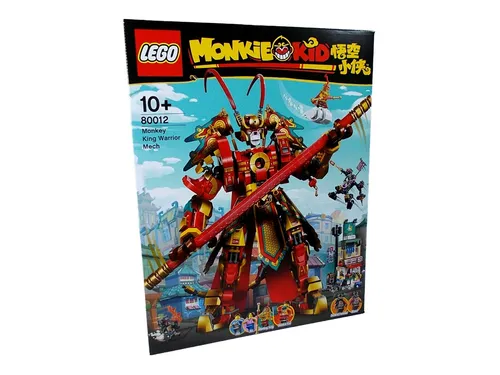 LEGO MONKIE KID: Monkey King Warrior Mech (80012) - LEGO Mech mit 1629 Teilen, ideal für kreative Bauprojekte und Abenteuer für Kinder ab 10 Jahren.