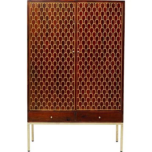 Kare Design »Muskat« Kleiderschrank 115x180x54 cm - Der Kare Design Muskat Kleiderschrank vereint eleganten Mid-Century Stil mit hochwertiger Handarbeit. Einzigartig und dekorativ, ideal für eine stilvolle Einrichtung.