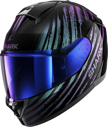 Shark Integralhelm RIDILL 2 mit Sonnenblende - Motorradhelm mit ECE 22.06 Zertifizierung, antiallergischem Innenfutter und optimaler Belüftung für besten Komfort in jeder Jahreszeit.