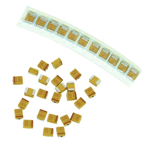 20x Tantal Kondensator SMD B 2,2µF 35V 125°C 3,5x1,9mm Kemet B45196H6225K209 2,2