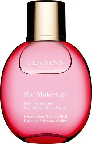 Clarins Fix Make-Up 50ml – Langanhaltender Make-up Halt - Der Clarins Fix Make-Up Spray sorgt für einen langanhaltenden Halt Ihres Make-ups. Ideal für den täglichen Gebrauch, schützt er Ihr Make-up vor dem Verblassen und verleiht ein frisches Finish.