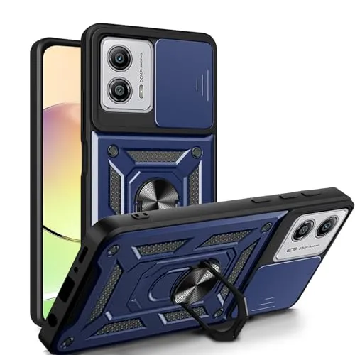 betterfon Handyhülle für Motorola Moto G13 / G23 / G53 | Stoßfest & Kratzfest | Mit Kameraschutz, Anti-Fingerabdruck & robustem Panzerschutz-Design | Blau
