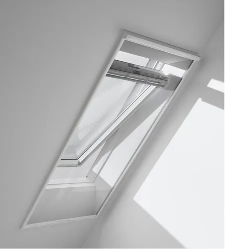 VELUX Insektenschutzrollo ZIL FK08 0000SWL - Fliegengitter für Fenster, schützt effektiv vor Insekten und ermöglicht gleichzeitig Lichtdurchlässigkeit dank halbtransparentem Glasfasergewebe.