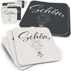 Funke & Brand Bierdeckel Funke & Brand Funke schön, dass du da bist Parent 9,3 cm x 3,4 cm x 18,6 cm