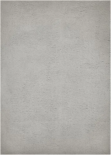 andiamo Teppich San Paolo 60x130 cm - Moderner Hochflor Teppich aus 100% Polyester, pflegeleicht und ideal für Wohnzimmer oder Schlafzimmer – schafft eine warme Atmosphäre mit hohem Wohlfühlfaktor.