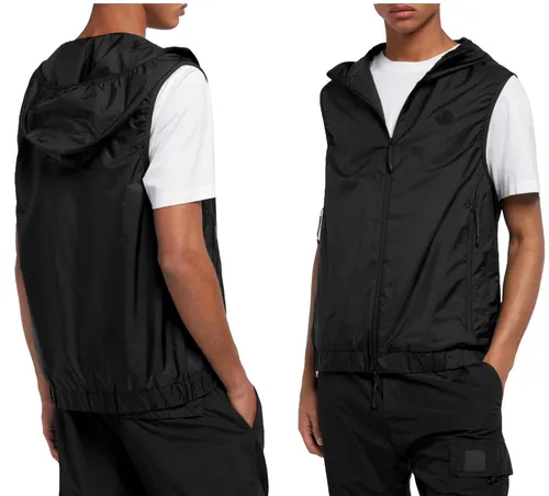 MONCLER Vallese Vest Weste Gilet Blouson Jacke Giubotto Rain Wind New XL