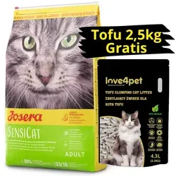 JOSERA SensiCat 10kg - Trockenfutter für ausgewachsene Katzen, ideal bei empfindlichem Verdauungssystem, 5% Rabatt mit Code JOSERA-5