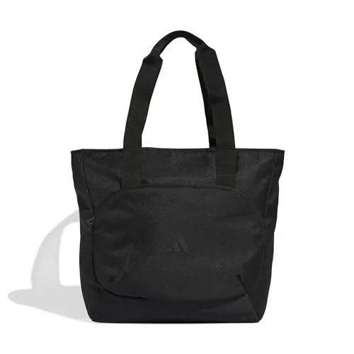 adidas Unisex PRIME TOTE BAG – Schwarz/Carbon, Einheitsgröße - Stylische Tote Bag mit 32 l Volumen, ideal für den Alltag. Hergestellt aus 100 % recyceltem Polyester, bietet sie praktische Fächer für optimale Organisation.