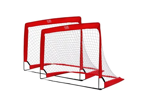 Ocean5 Fußballtor Mini Fußballtor 2er Set - Faltbares Pop-Up Goal für unkomplizierten Spaß im Garten oder am Strand. Ideal für Fußball, Hockey und mehr – leicht transportierbar in praktischer Tragetasche.