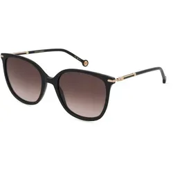 Carolina Herrera 0229/S Damen-Sonnenbrille Vollrand Eckig Acetat-Gestell, schwarz