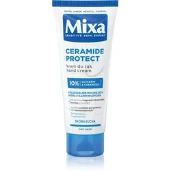 Mixa Ceramide Protect Handcreme 100 ml - Tagespflege, schützende Handcreme mit Ceramiden, die intensiv Feuchtigkeit spendet und die Haut vor dem Austrocknen schützt.