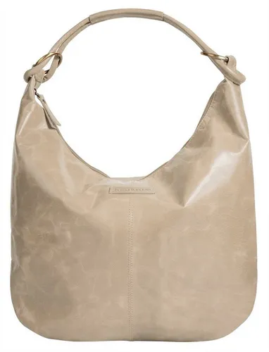 Bruno Banani Shopper Damen 021855 beige - Leichte Handtasche für jeden Tag - Handtasche aus 100% Rindleder mit nur 350g Eigengewicht, ideal für alle Einkäufe. Geräumiges Hauptfach und sicheres Innenfach für Portemonnaie & Smartphone.